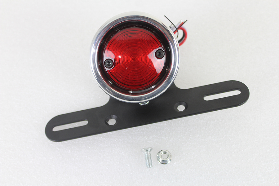 *UPDATE LED Round Tail Lamp Assembly Chrome