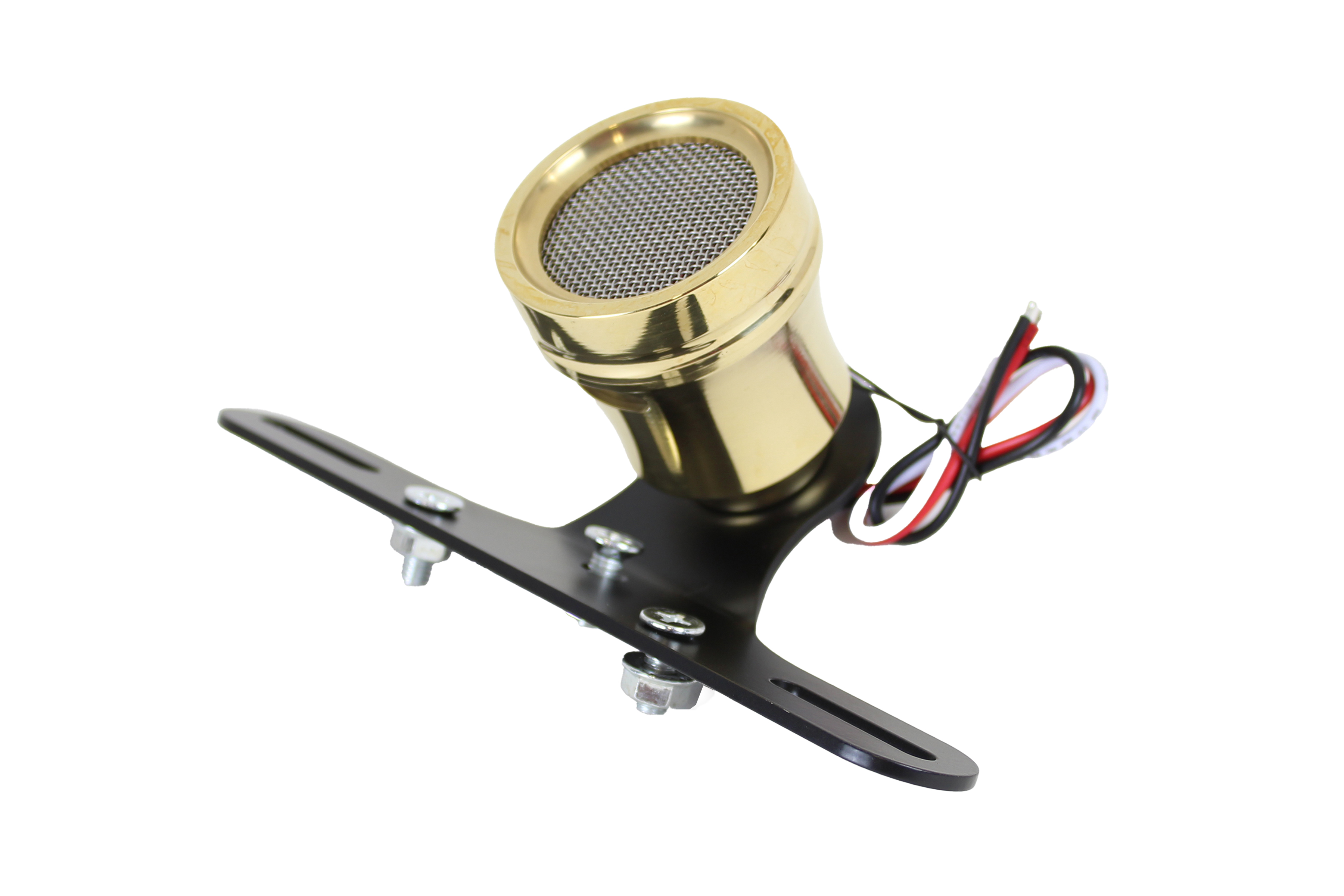 LED Search Light Tail Lamp Assembly Brass