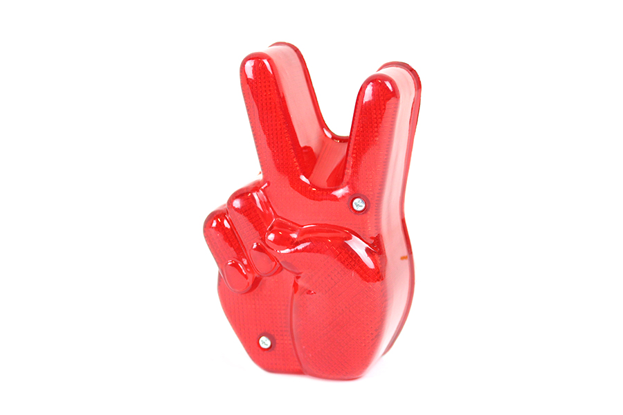 Peace Sign Tail Lamp LED