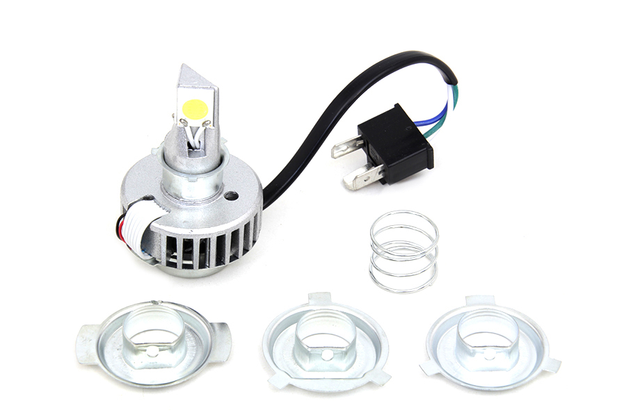 White LED H4 Replacement Bulb Kit