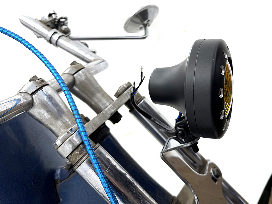 4" Retro Headlamp