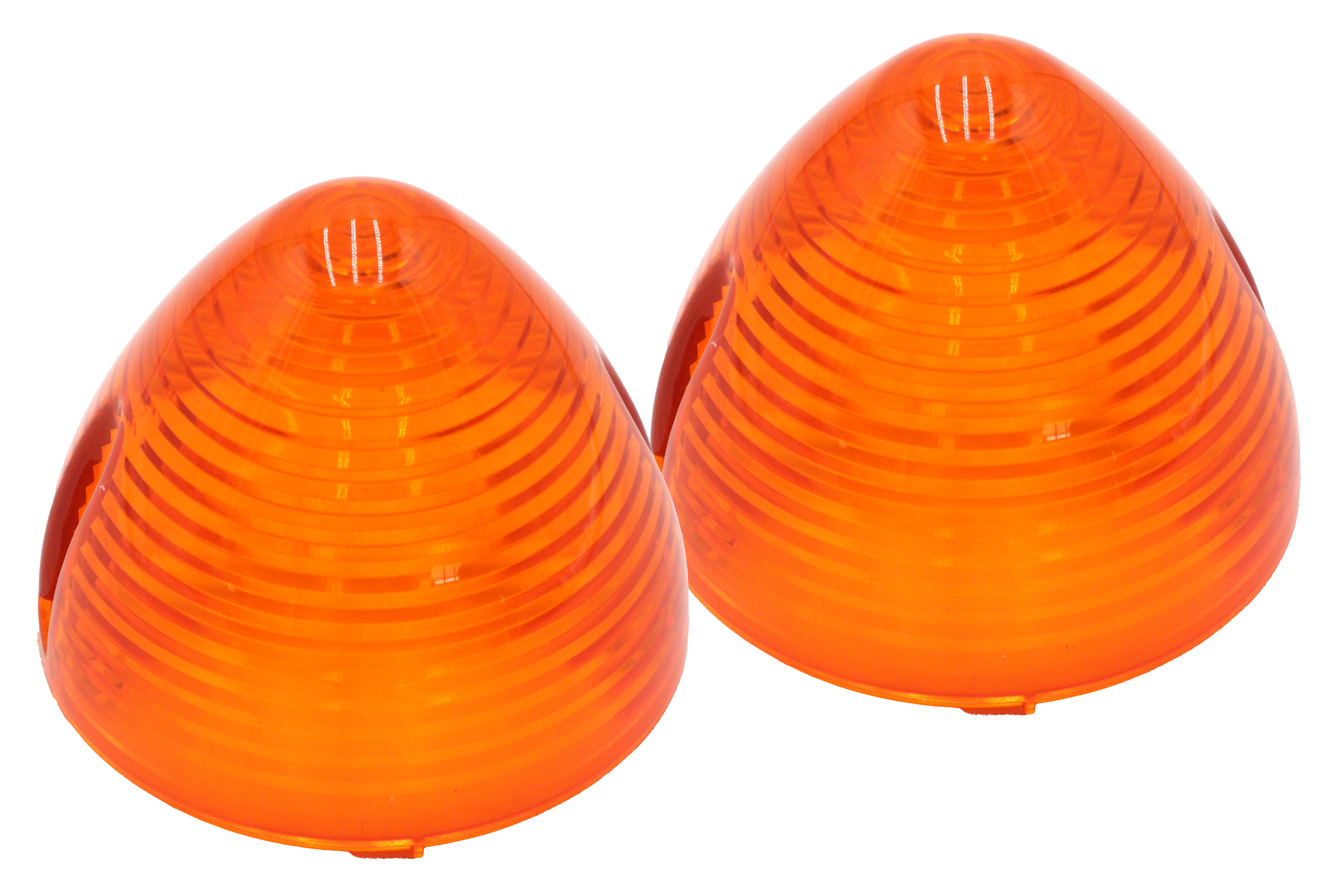 Bullet Turn Signal Lens Set Amber