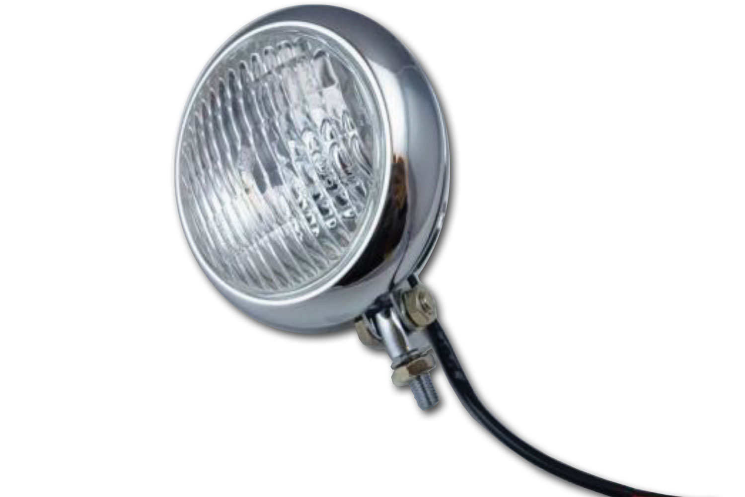 Throttle Addiction 4-1/2" Pirate Headlamp Chrome