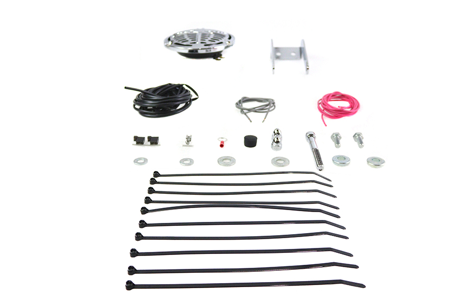 OE Classic 12V Horn Kit Chrome