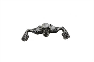 Skull Style Ornament Chrome