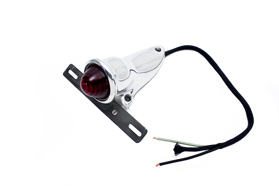 Bates Bobber Tail Lamp Assembly Polished Alloy