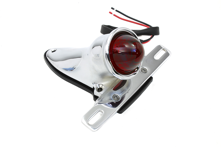 Bates Bobber Tail Lamp Assembly Chrome