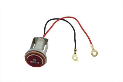 Indicator Lamp Hi-Beam Type Red