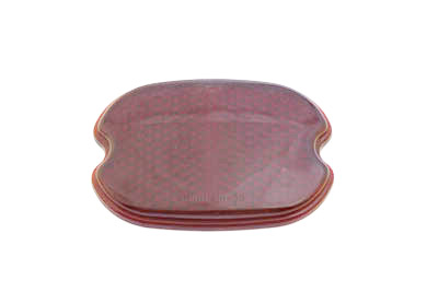 Replica Tail Lamp Lens Glass Red