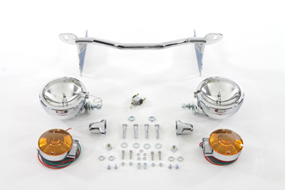 Chrome Spotlamp Kit