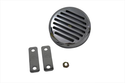 Universal Horn Electric Chrome 12 Volt