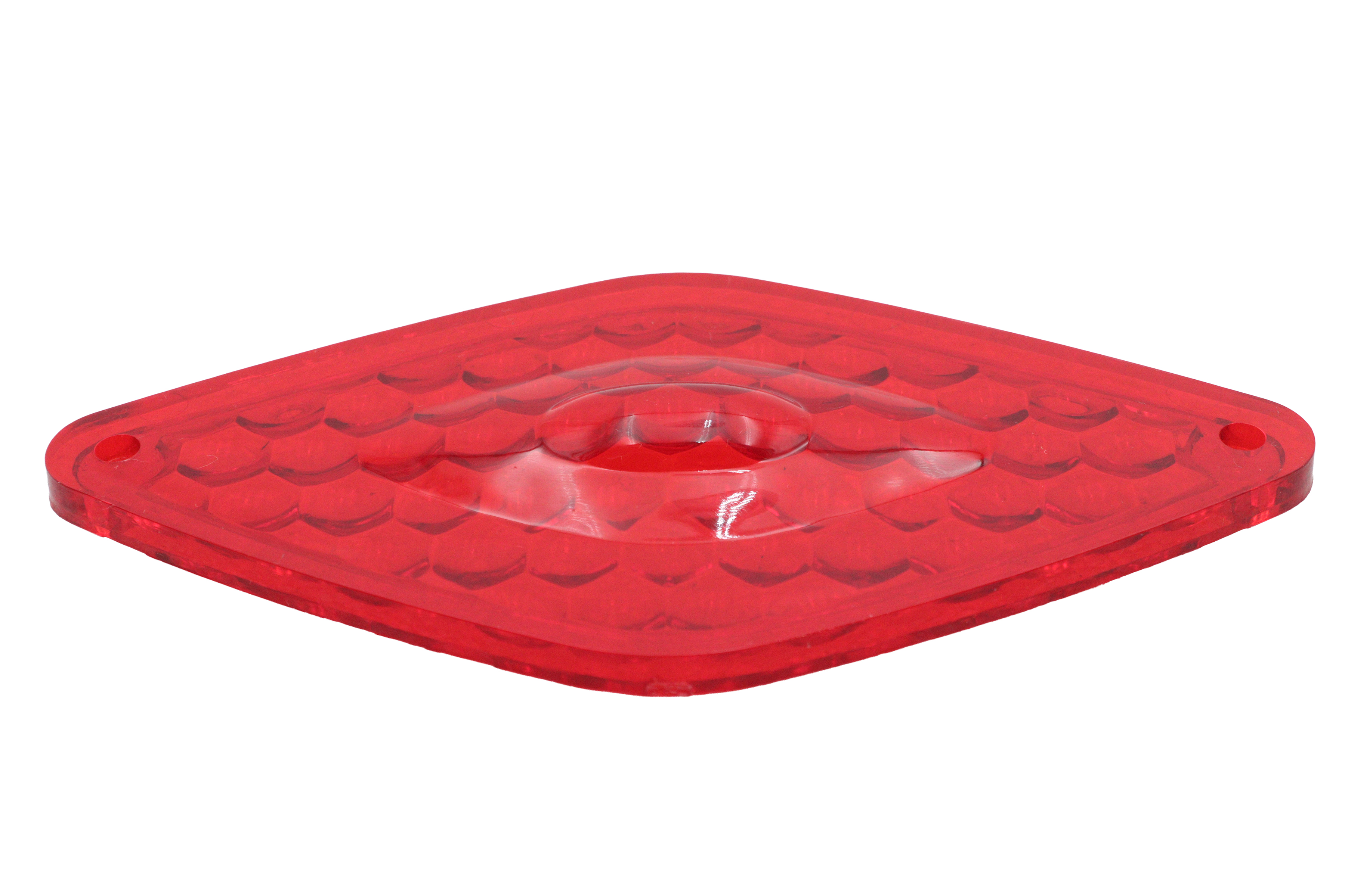 Tail Lamp Lens Only Diamond Style Red for Harley-Davidson