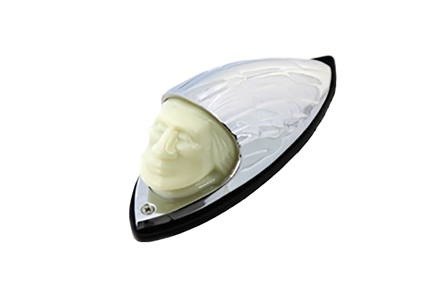Indian Face Front Fender Lamp