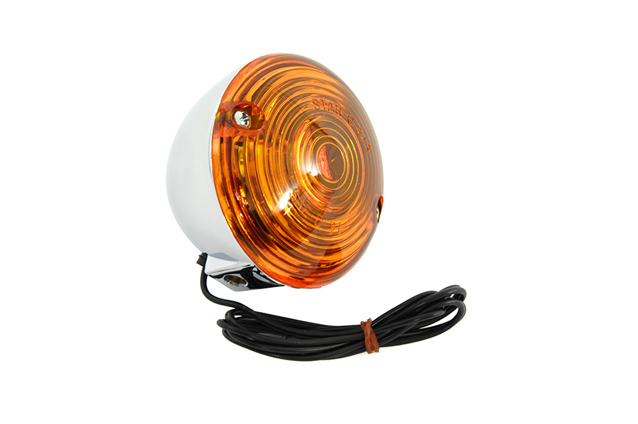 Turn Signal Flat Lens Kit Amber