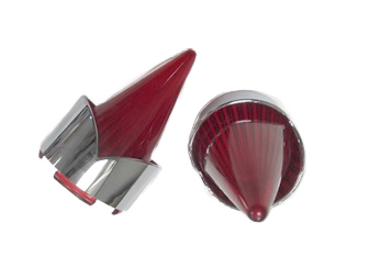 Bullistic Turn Signal Lenses Red