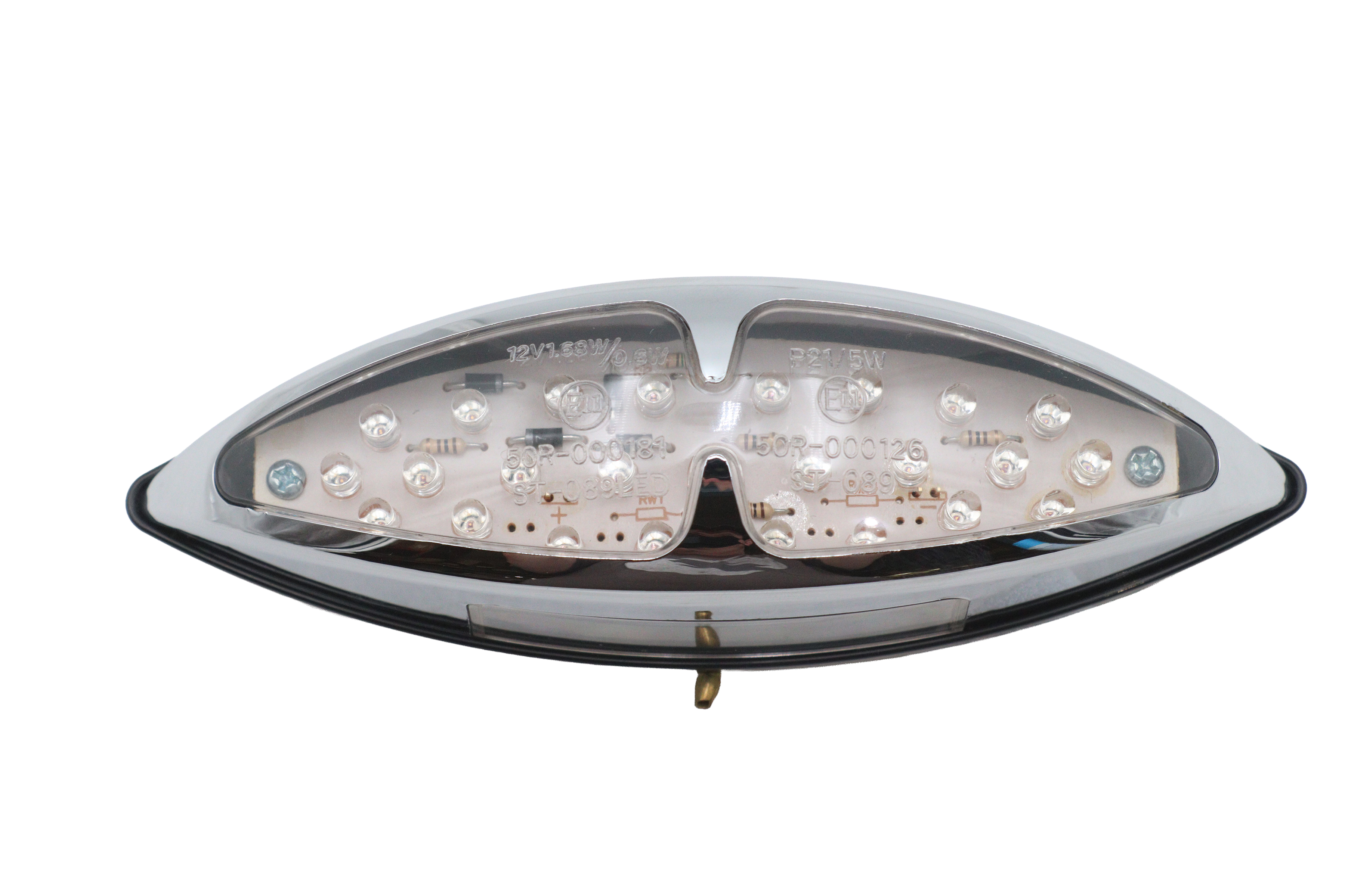Chrome ABS Big Eye LED Tail Lamp