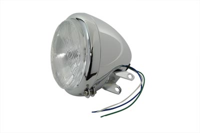 *UPDATE 5-3/4" Headlamp Assembly Chrome