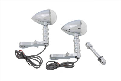 LED Bullet Turn Signal Set with Headlamp Mount