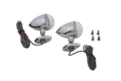 LED Bullet Turn Signal Set with Bracket Mount