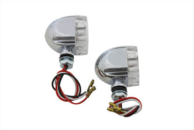 Mini Marker Lamp Set Maltese Style Clear Lens