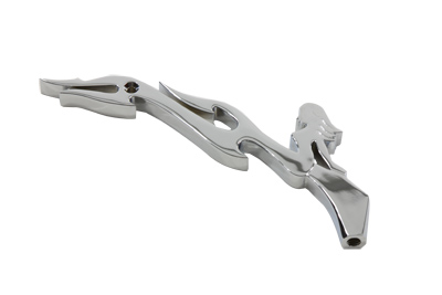 Chrome Lady Luck Style Billet Mirror Stem