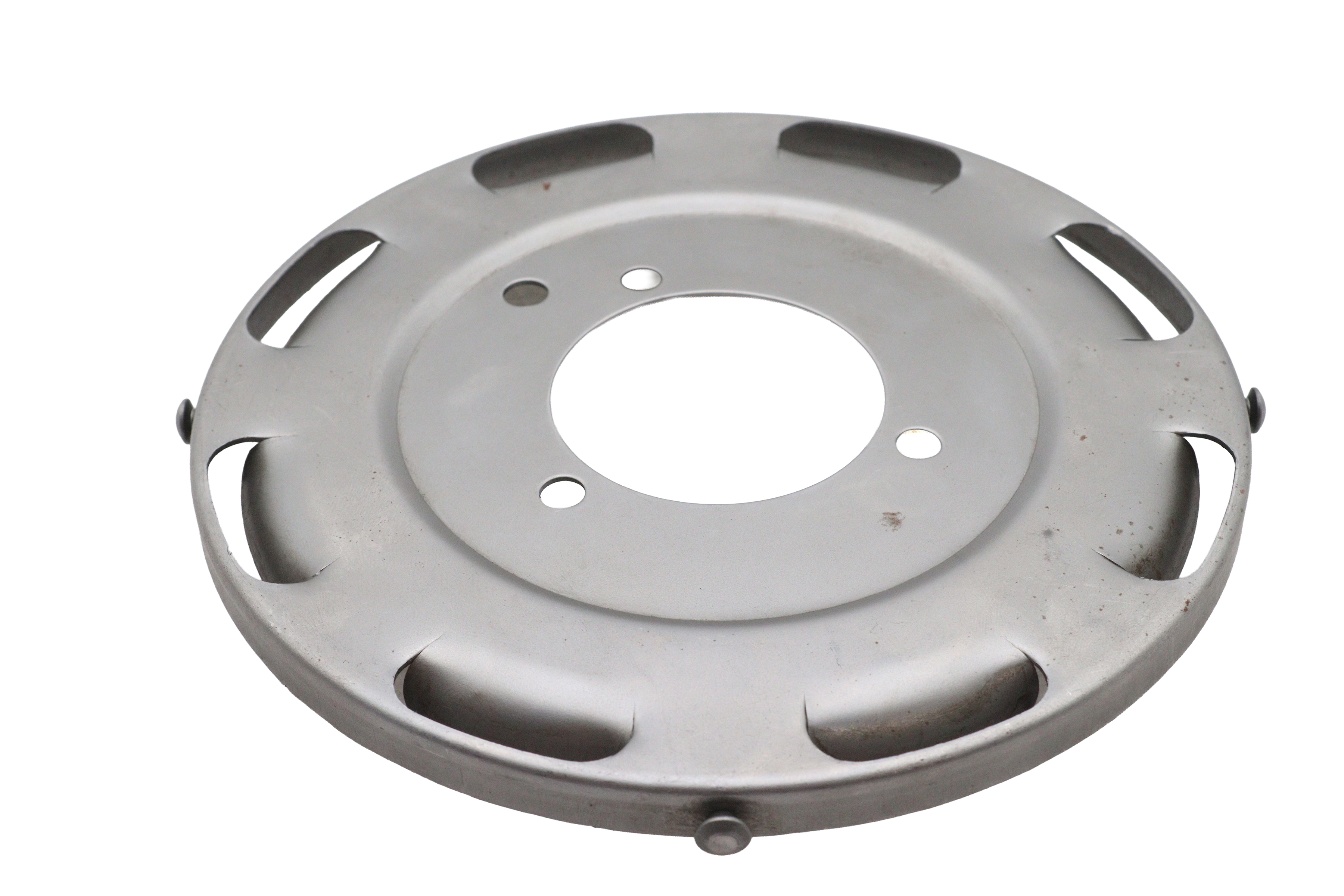 7" Air Cleaner Backing Plate Zinc Plated