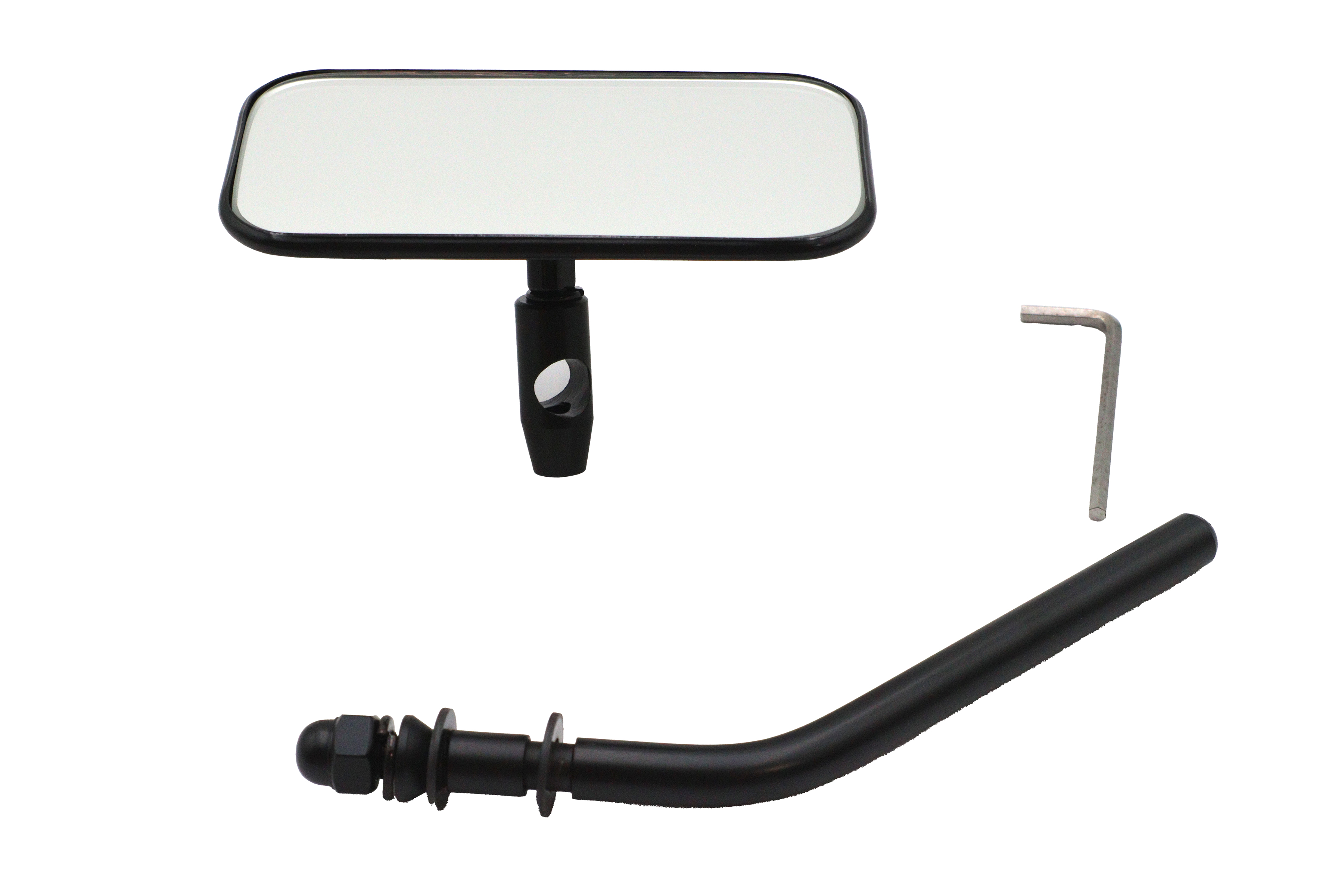 Black Rectangle Mirror