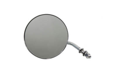 4-1/2" Round Chrome Mirror