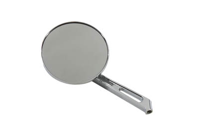 Round Flame Mirror with 2 Slot Stem