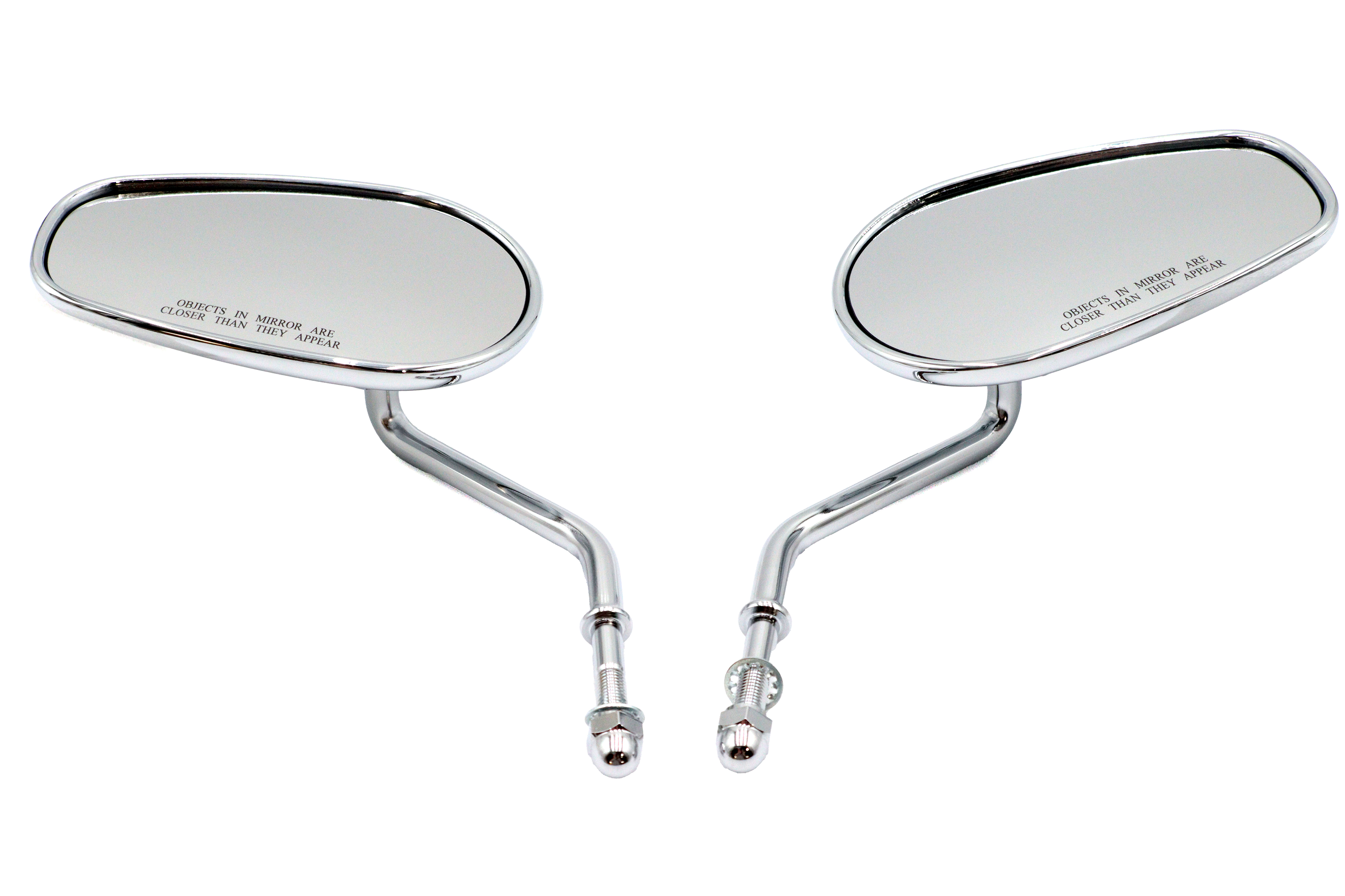 Rectangle Mirror Set with Round Stems