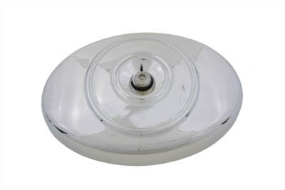 Air Cleaner Cover Oval Chrome