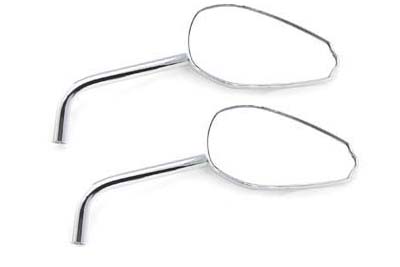 Teardrop Mirror Set with Round Stems