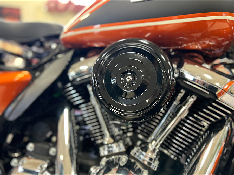 Wyatt Gatling 7" Round Air Cleaner With Black Cover
