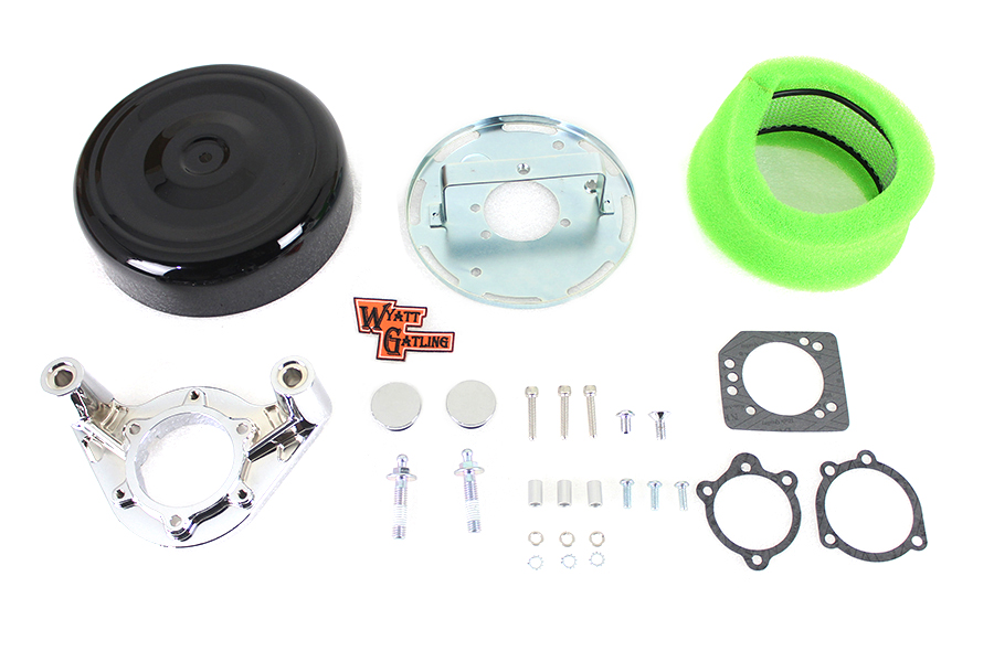 8" Air Cleaner Kit Black