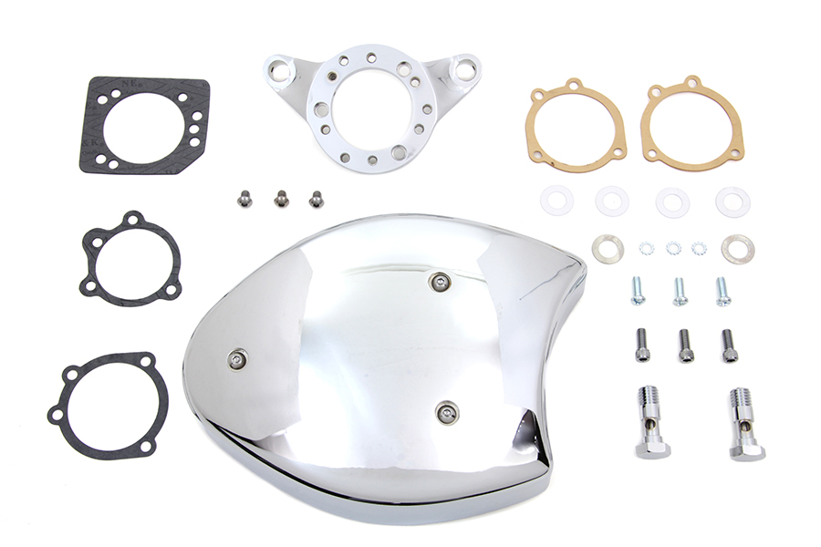 Chrome Wyatt Gatling Air Cleaner Assembly