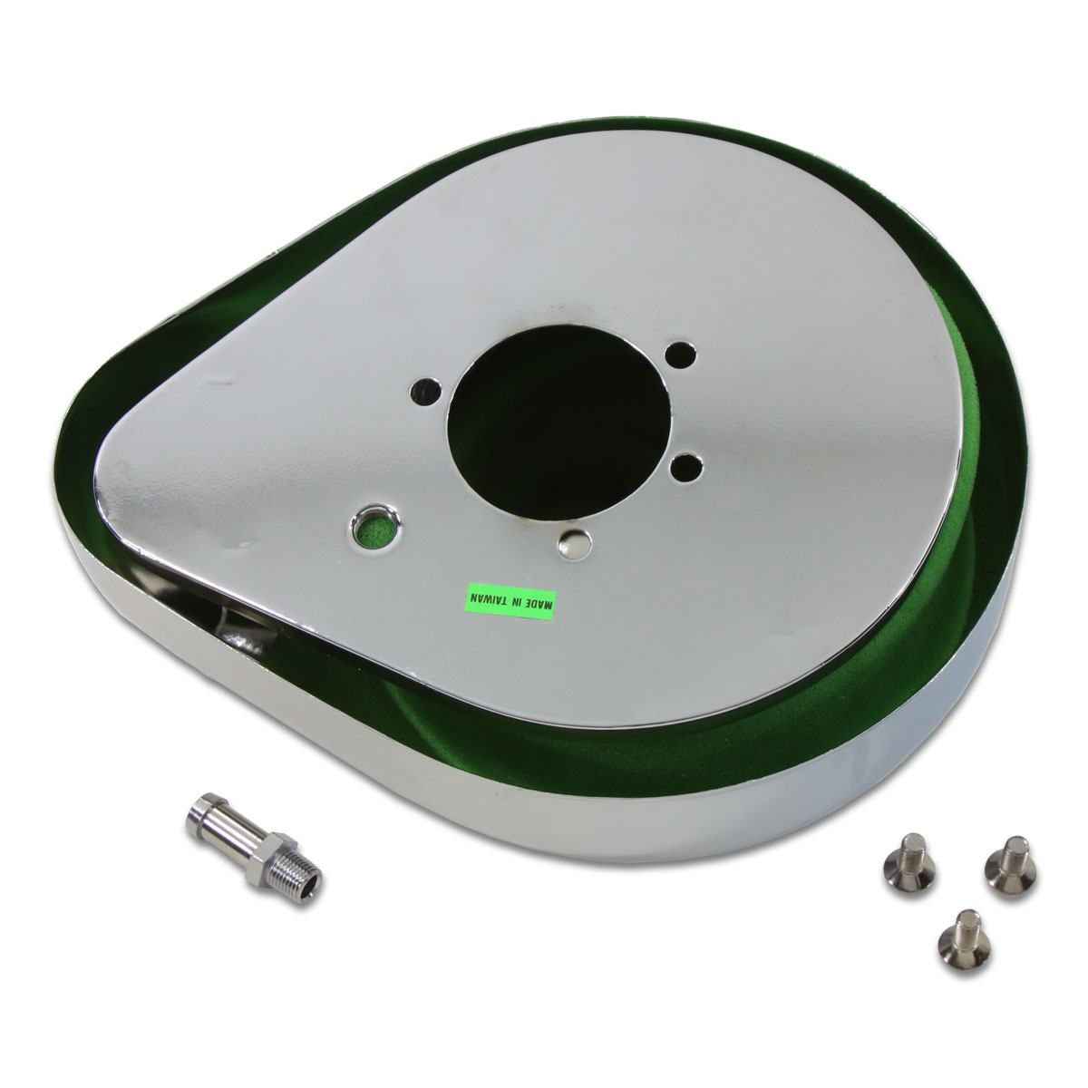Chrome Teardrop Air Cleaner Assembly fits Harley Davidson