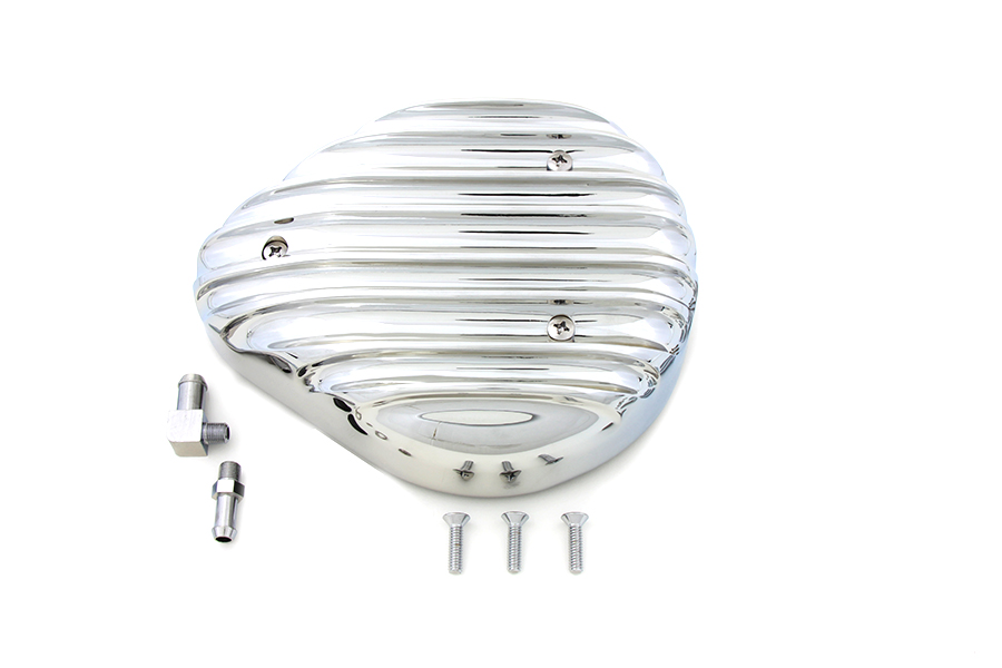 *UPDATE Chrome Finned Tear Drop Air Cleaner