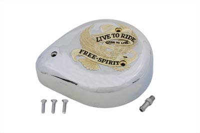Eagle Spirit Gold Inlay Air Cleaner