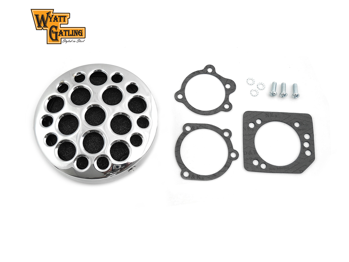 Wyatt Gatling Chrome Drilled CV Air Cleaner