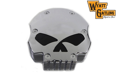 Wyatt Gatling Chrome Skull Air Cleaner