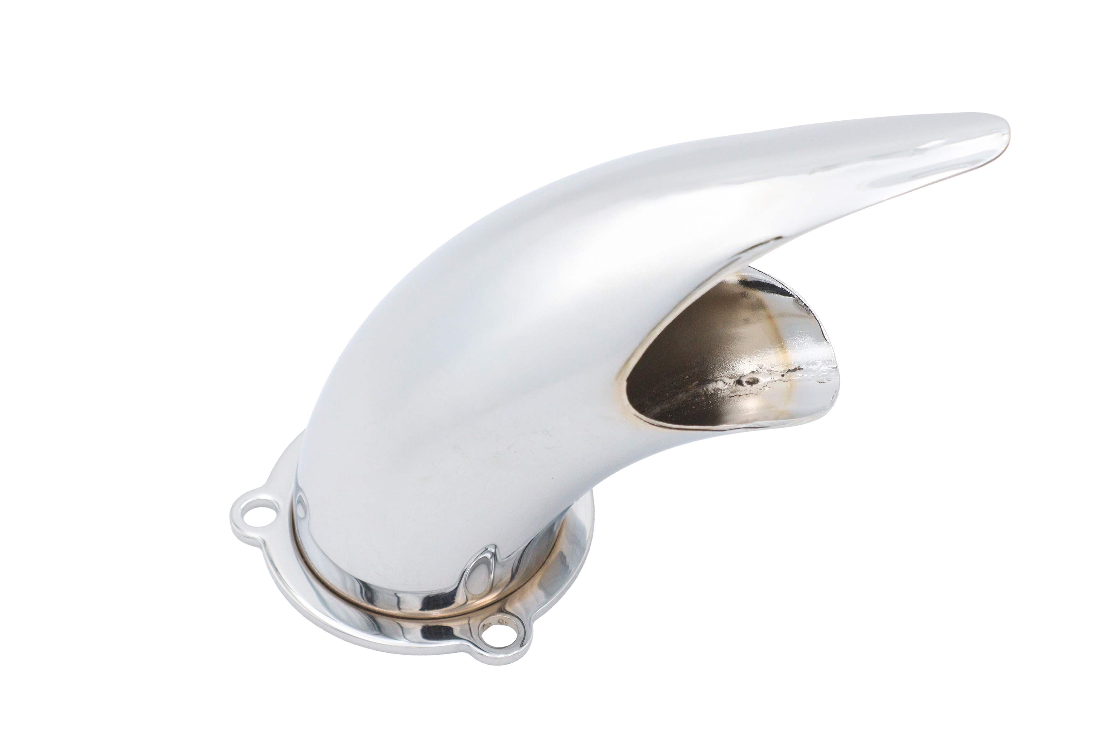 Wyatt Gatling Scoop Air Cleaner Chrome