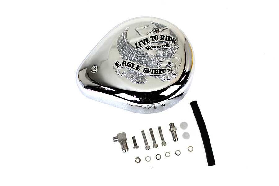 Live to Ride Tear Drop Air Cleaner