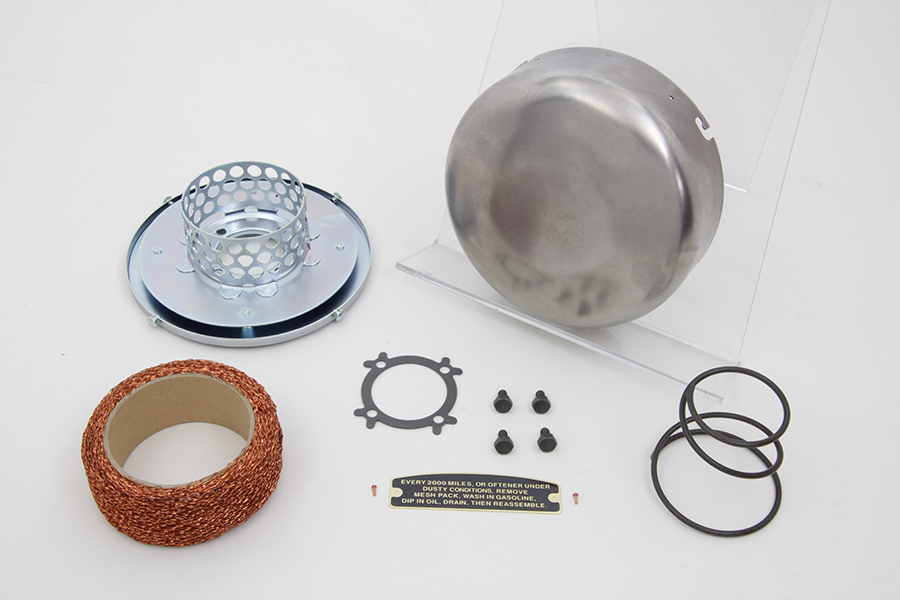Smooth Raw J-Slot Air Cleaner