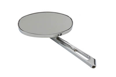 *UPDATE Flat Oval Girder Mirror with Billet Stem