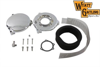 Wyatt Gatling Air Cleaner Smooth Chrome