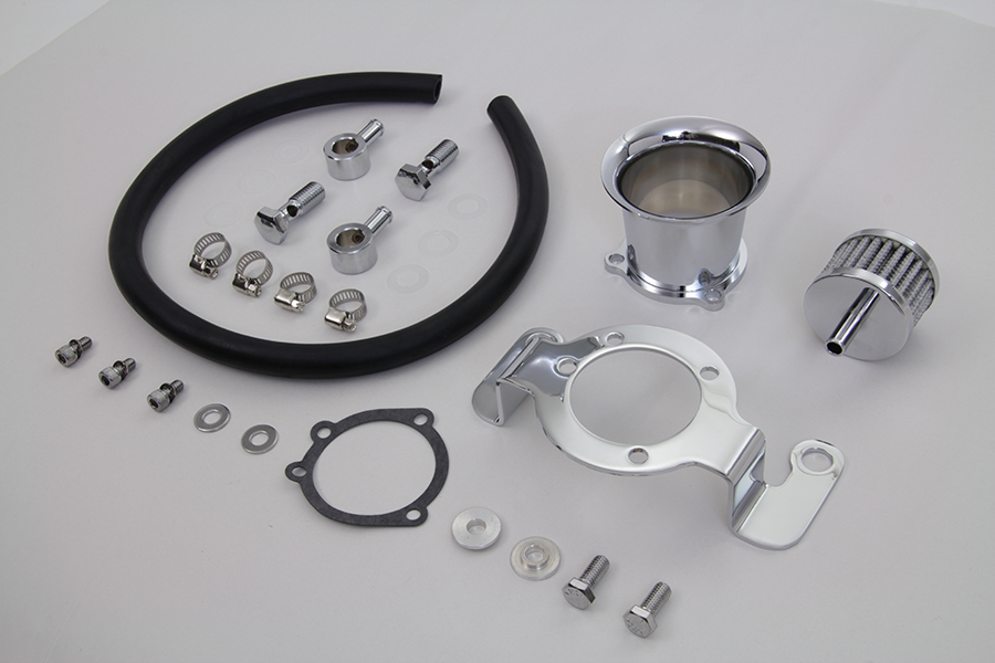 34-1416 Velocity Stack Kit Chrome 取寄せ Vツイン (検索用／Velocity Stack Kit Chrome V-Twin