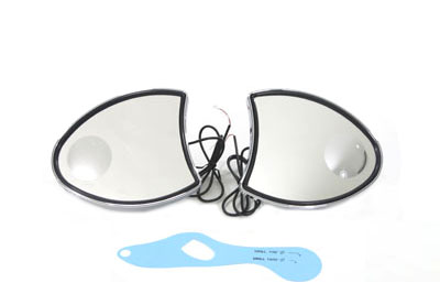 Fairing Mirror Set Chrome