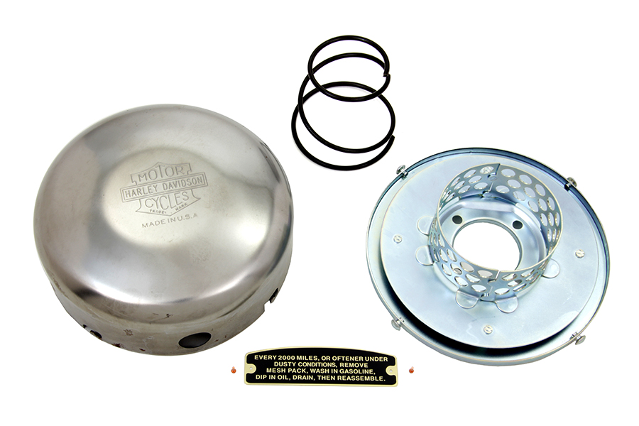 6" Rusty J-Slot Air Cleaner