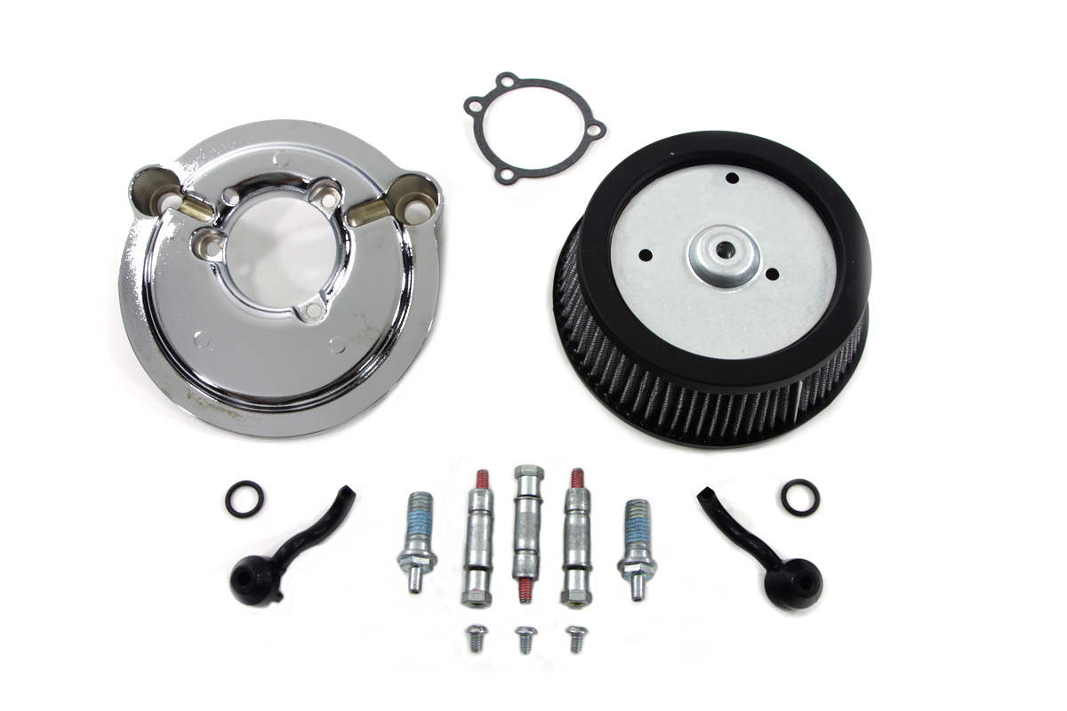 *UPDATE Performance Air Cleaner Kit with Chrome Backing     Plate