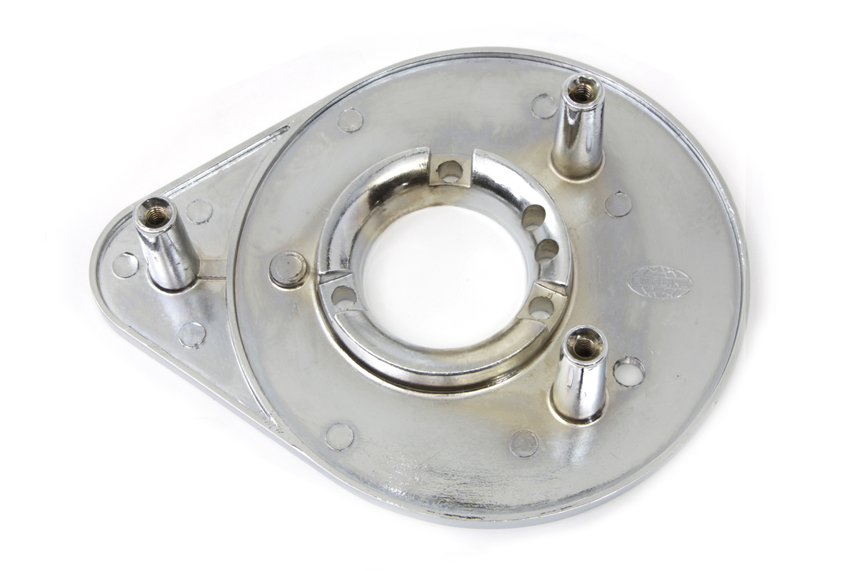 Chrome Alloy Air Cleaner Backing Plate